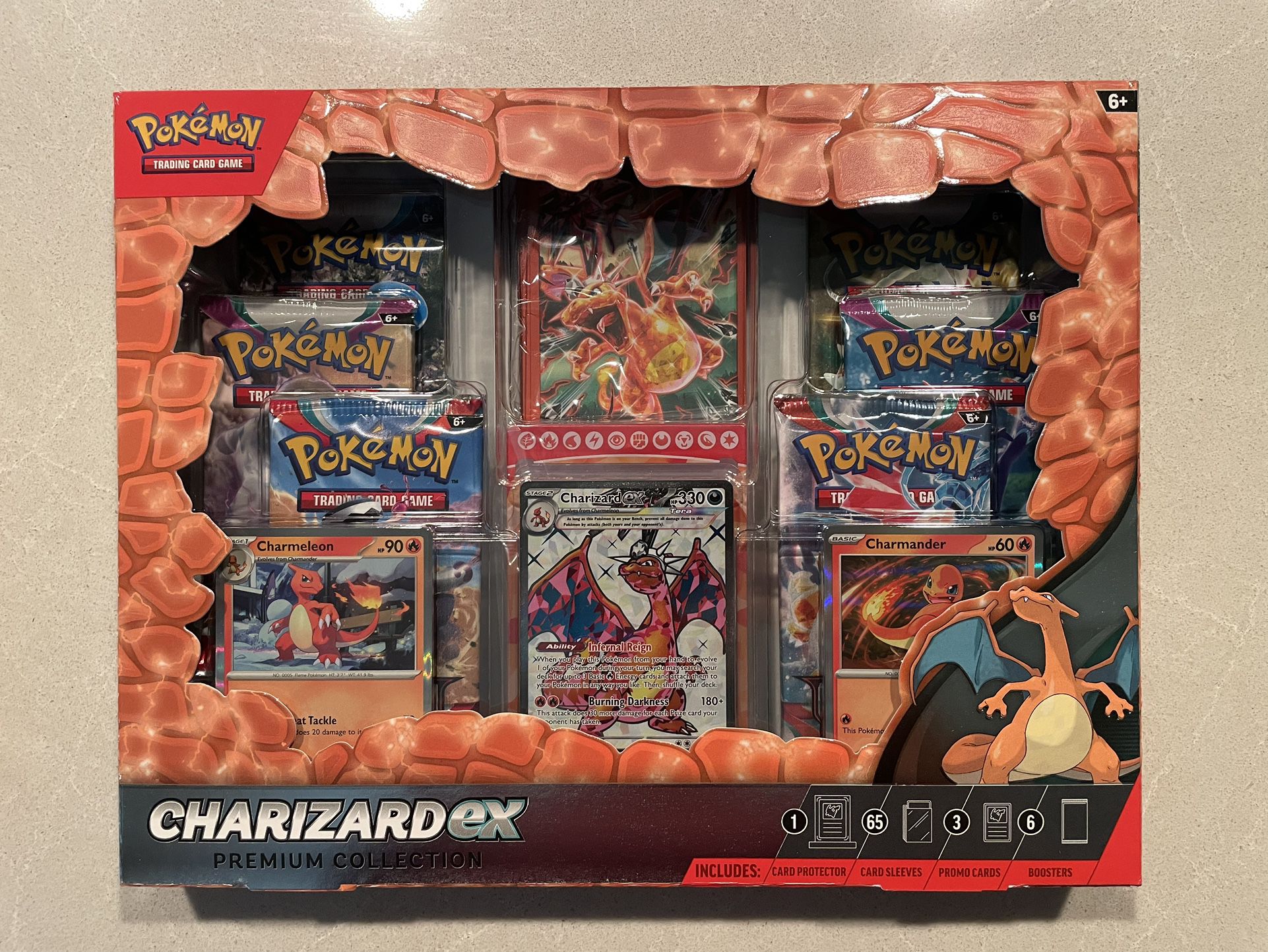 Charizard ex Premium Collection Box *SEALED* Pokemon Scarlet Violet Paldea Evolved Obsidian Flames