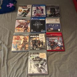 PS3 And PS4 Games 