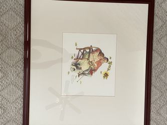 Framed Norman Rockwell