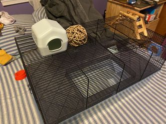 Small Animal Pet Cage/home 2 Floors