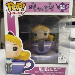Funko Pop Rides Alice On Tea Cup