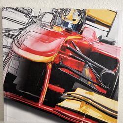 Formula One Canvas Print 