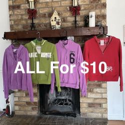 Women’s Sweats And Hoodies - All For $10