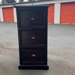 Nice 3 Drawers Wood File Cabinet 