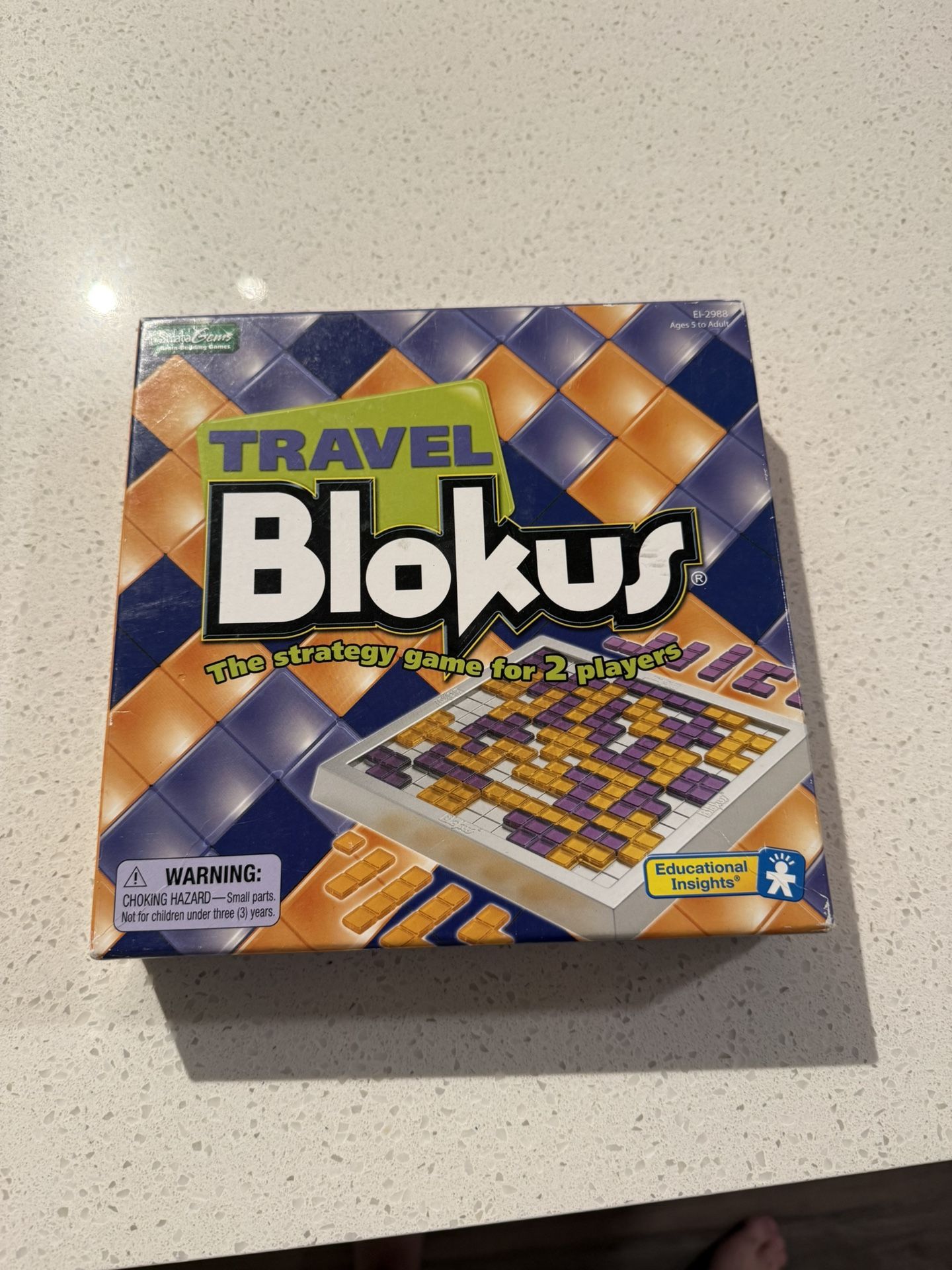 Travel Blokus - 2 player game