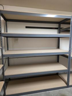 Warehouse Shelving 72 in W x 24 in D Garage 5 Tier Storage Racks Stronger Than Homedepot Lowes And Costco Delivery Available