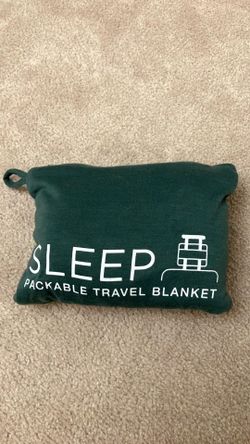 SLEEP Packable Travel Blanket