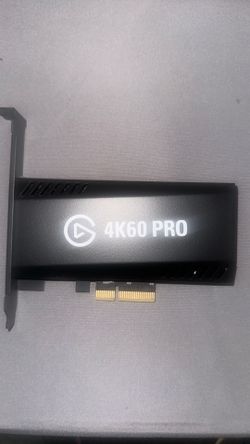 Elgato capture card 4k60 pro