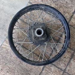 Motorcycle Front Wheel. 