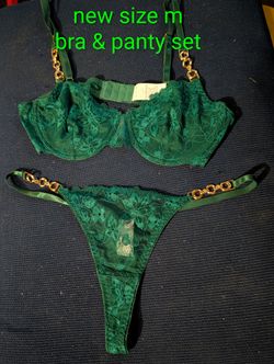 Bra & panty set size medium