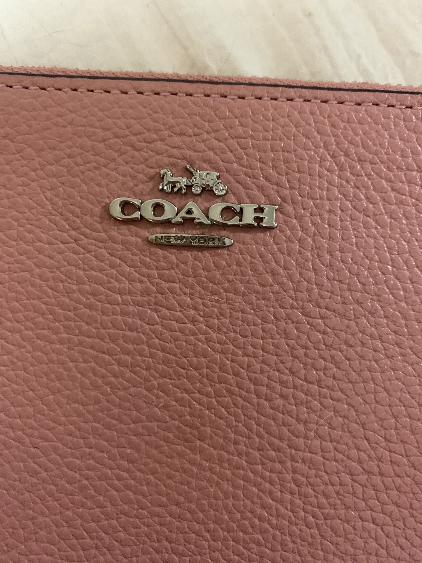 Blush Pink COACH Wristlet Brand New