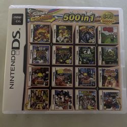 Nintendo 3DS Super Combo 500 in 1 Game Pre-Owned