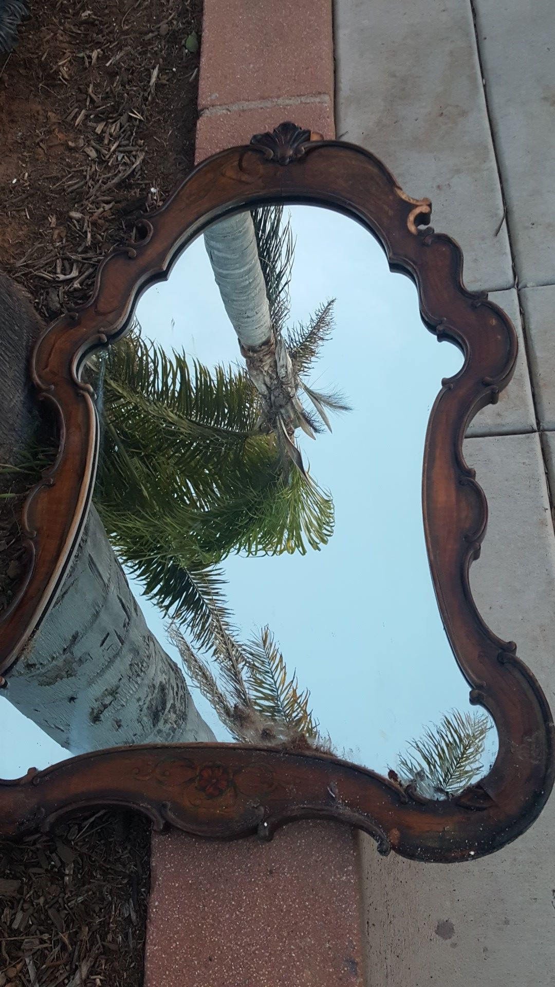 Antique mirror