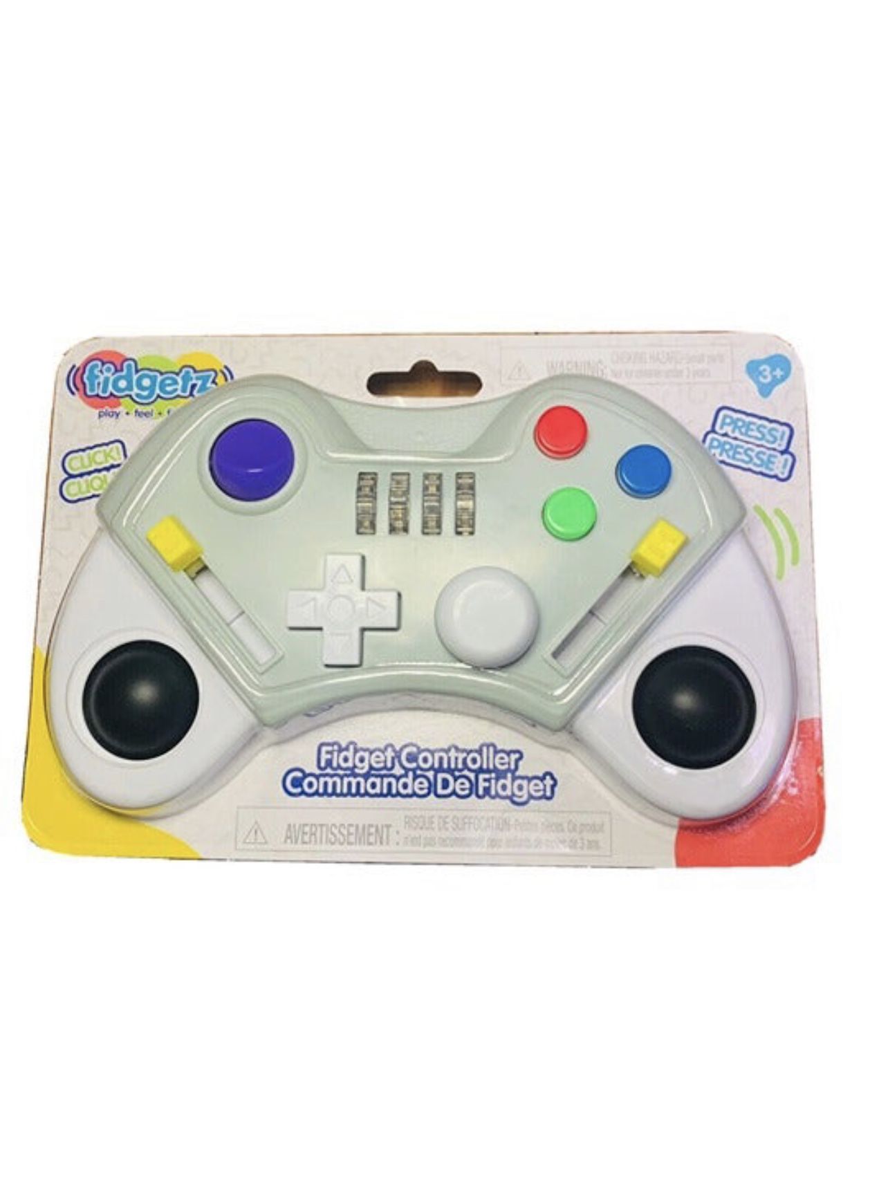 Kids Fidget Toy Sensory Toy Game Controller - Just Play - Pops Clicks & Buttons