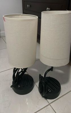 table lamps USB charging ports