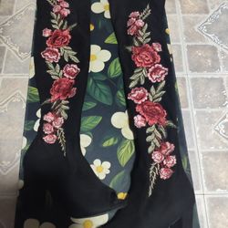 Long Boots  Suade Material 