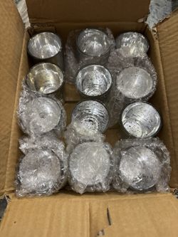 12 Silver Votives