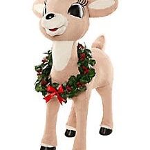 4ft Clarice Animatronic- Rudolph The Red Nose Reindeer 