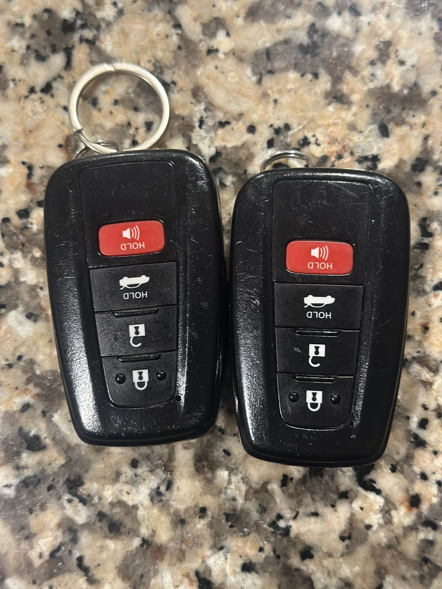 toyota camry smart keys
