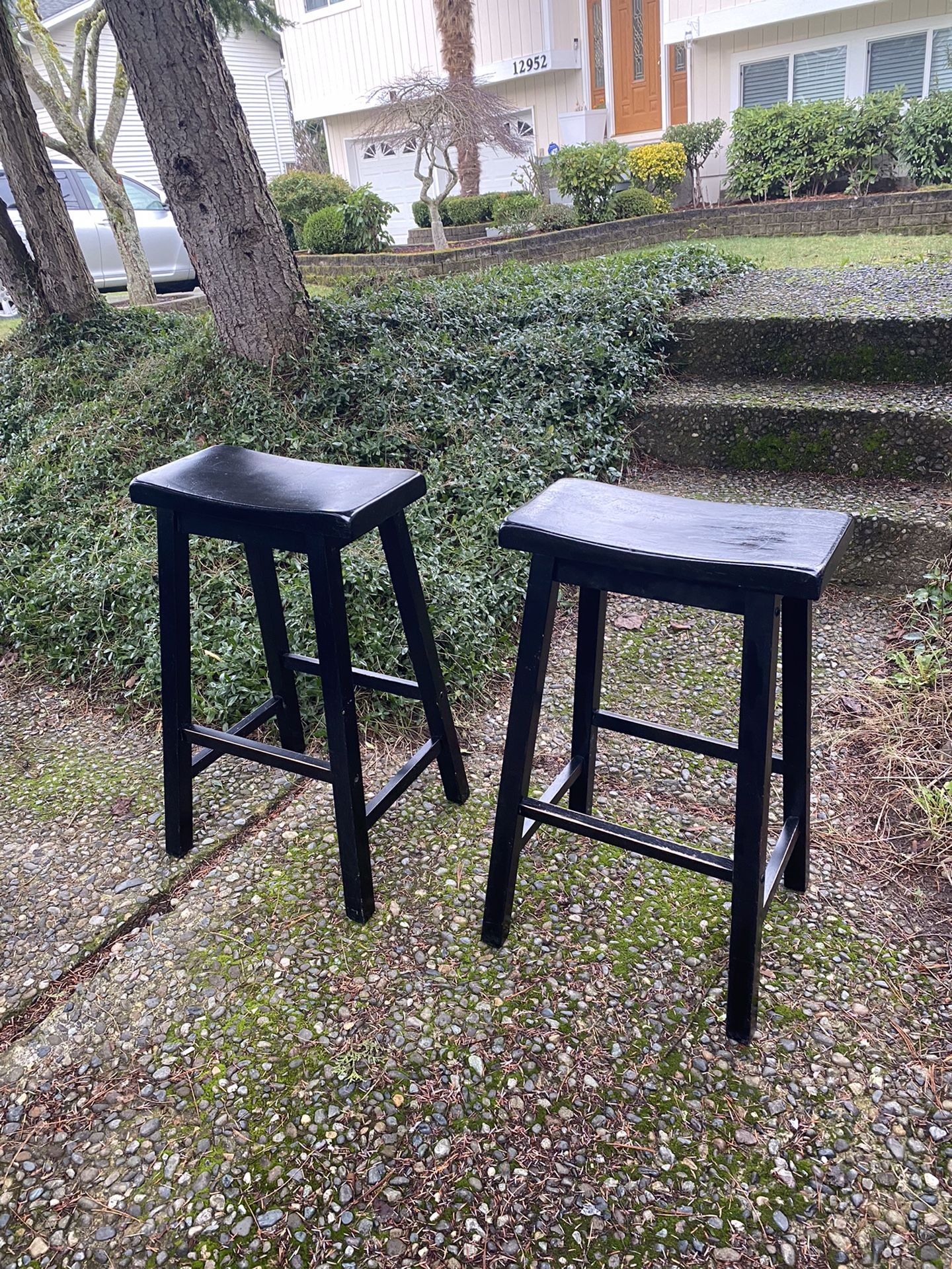 Solid Wood Stools