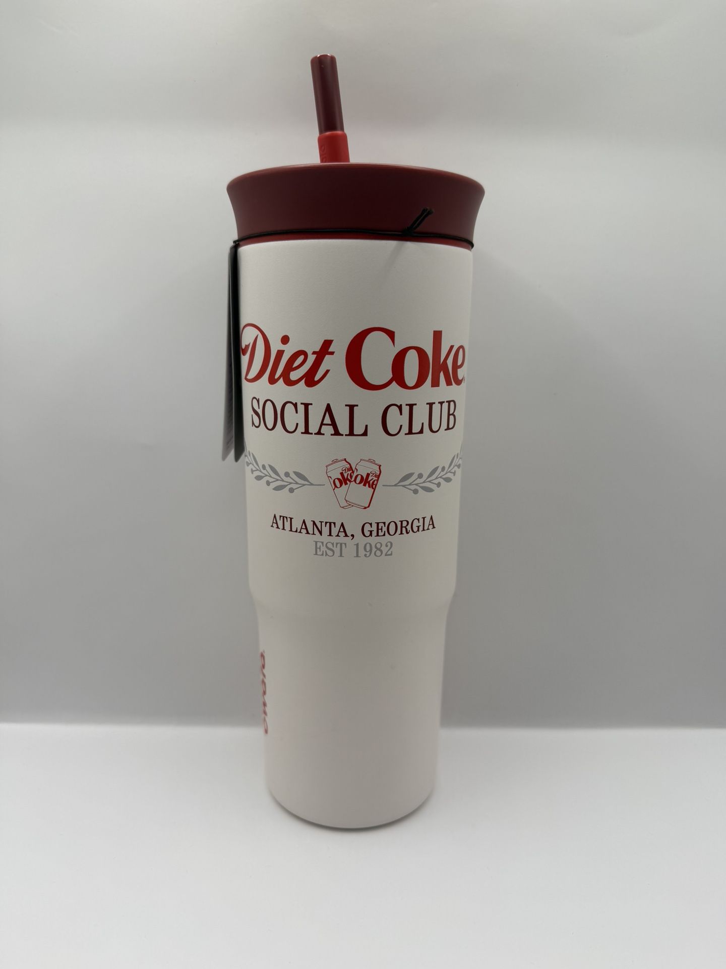 Owala Diet Coke Social Club Stainless Steel Straw Tumbler 24oz Special Edition