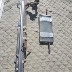 55 - 57 Belair Wing Window Assembly And Exterior Trim  With Glass See Pictures 