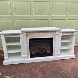 Electric Fireplace  // Entertainment Center