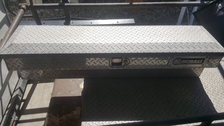 Kobalt diamond plate tool truck bin