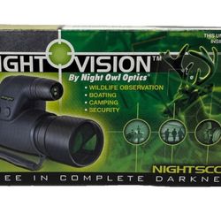 Night Owl Optics NOXM50 Night Vision Monocular