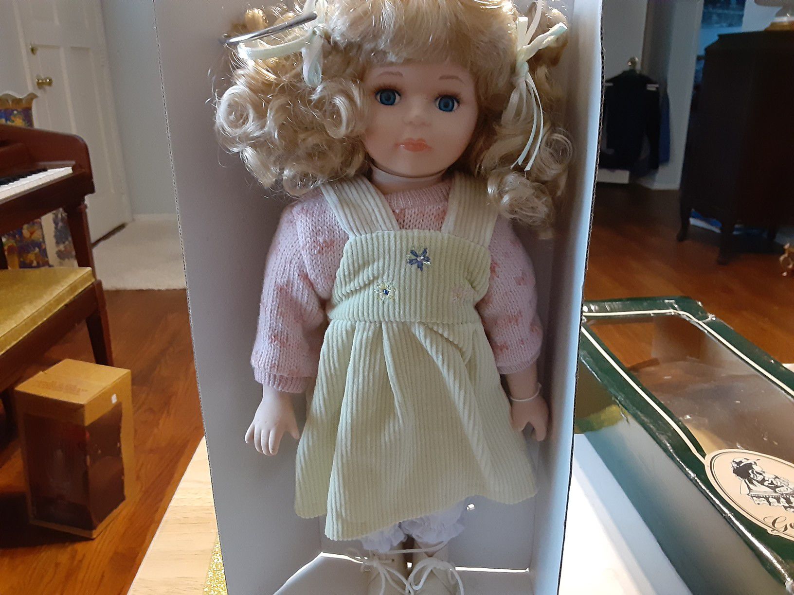 Very OLD Beautiful Looking DOLL With Papers