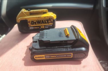 DeWalt batteries