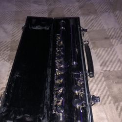 Silver YAMAHA Flute