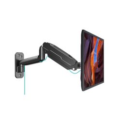 New In It’s Box MOUNT PRO Single Monitor Wall Mount for 13 to 32 Inch Computer Screens, Gas Spring Arm Holds Up to 17.6lbs, Full Motion Adjustable,VES