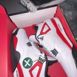 Jordan 4 Red Cement