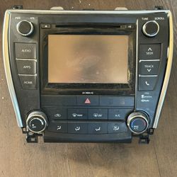 Toyota Camry 2018 OEM  Touch Radio + Ac Controls 