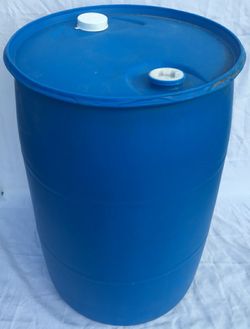 55 Gal Plastic Food Grade Plastic Drums / Rain Barrels