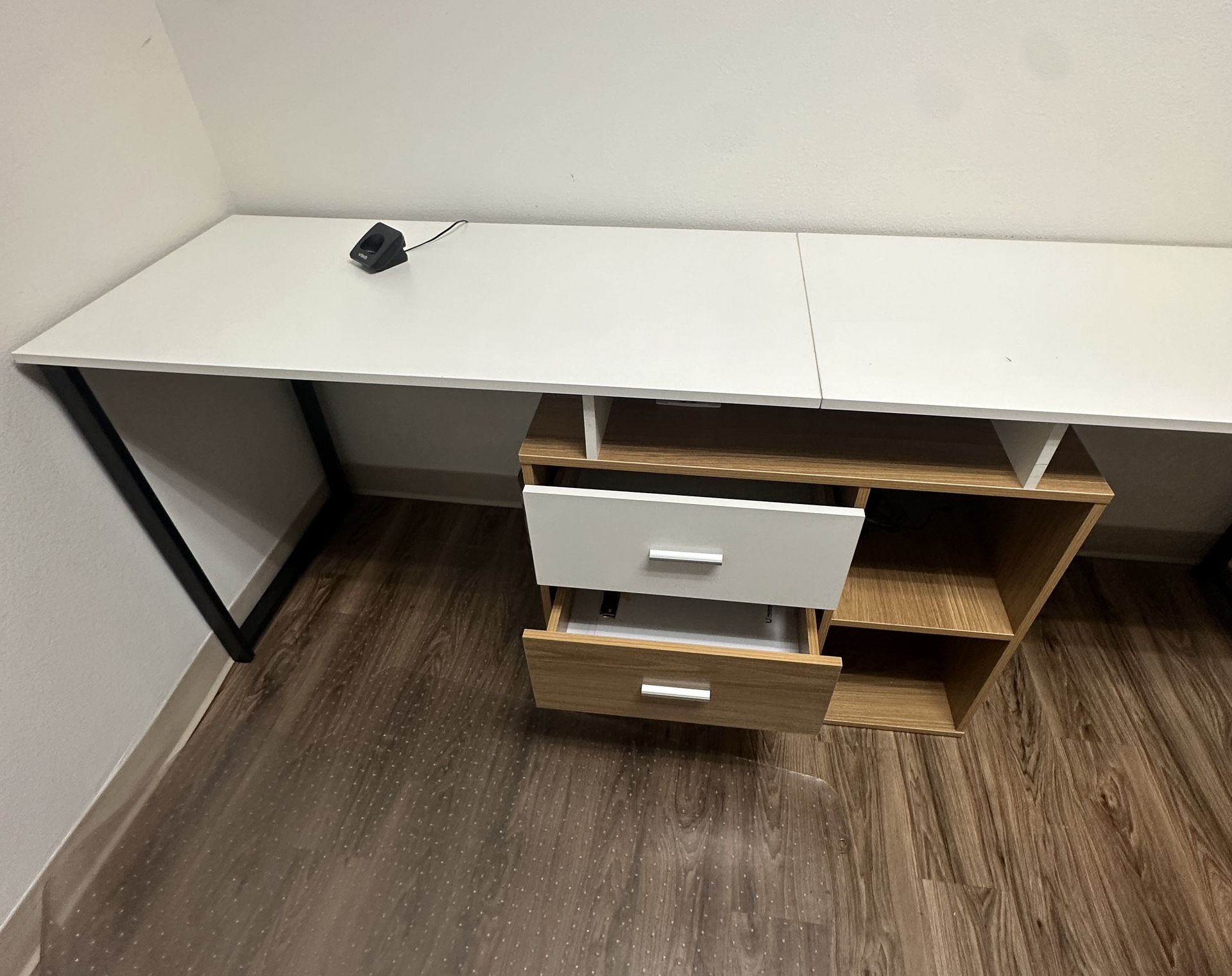 Double Computer Desk 87 X 30”