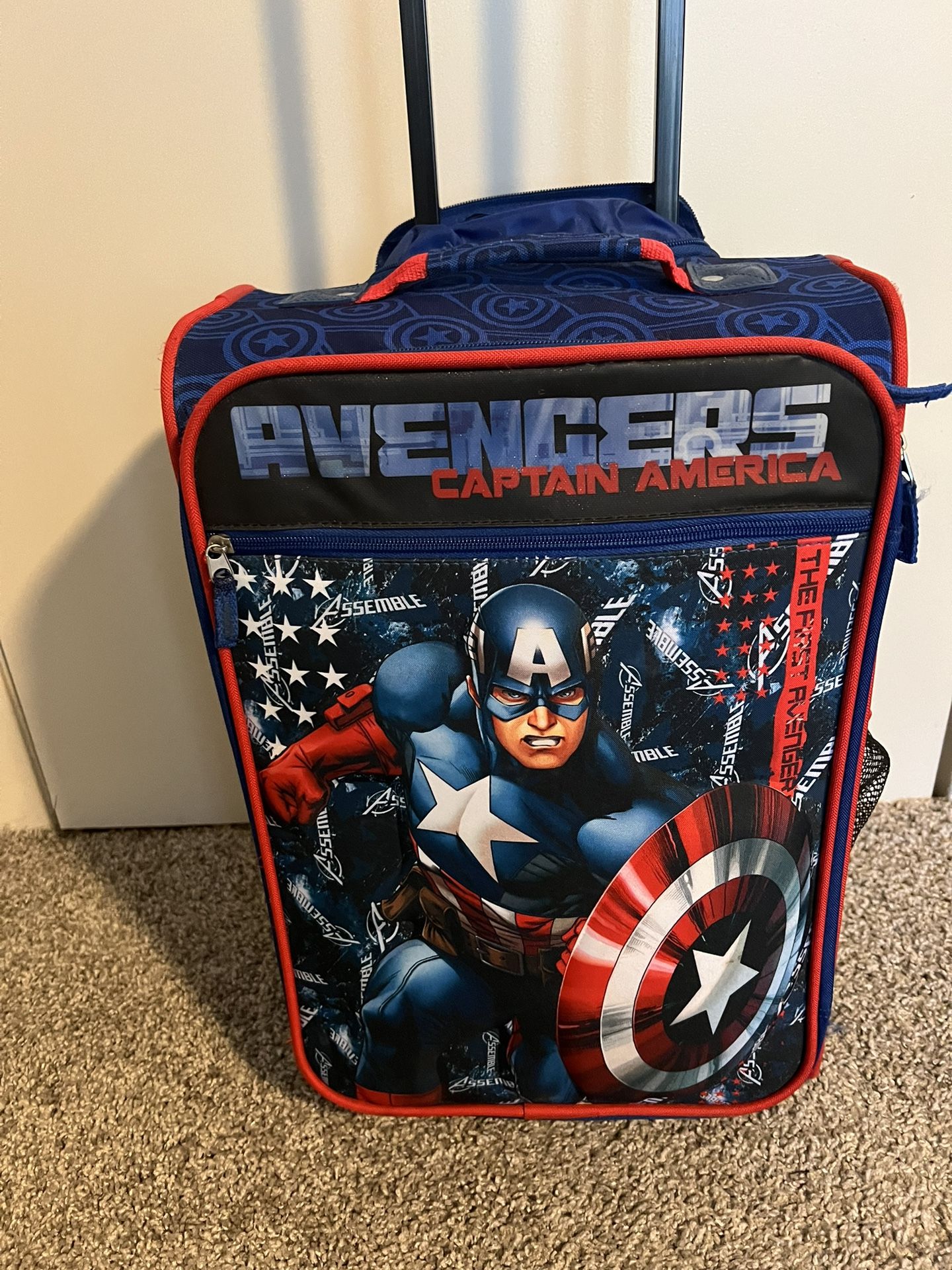 Kids travel suitcase Captain America