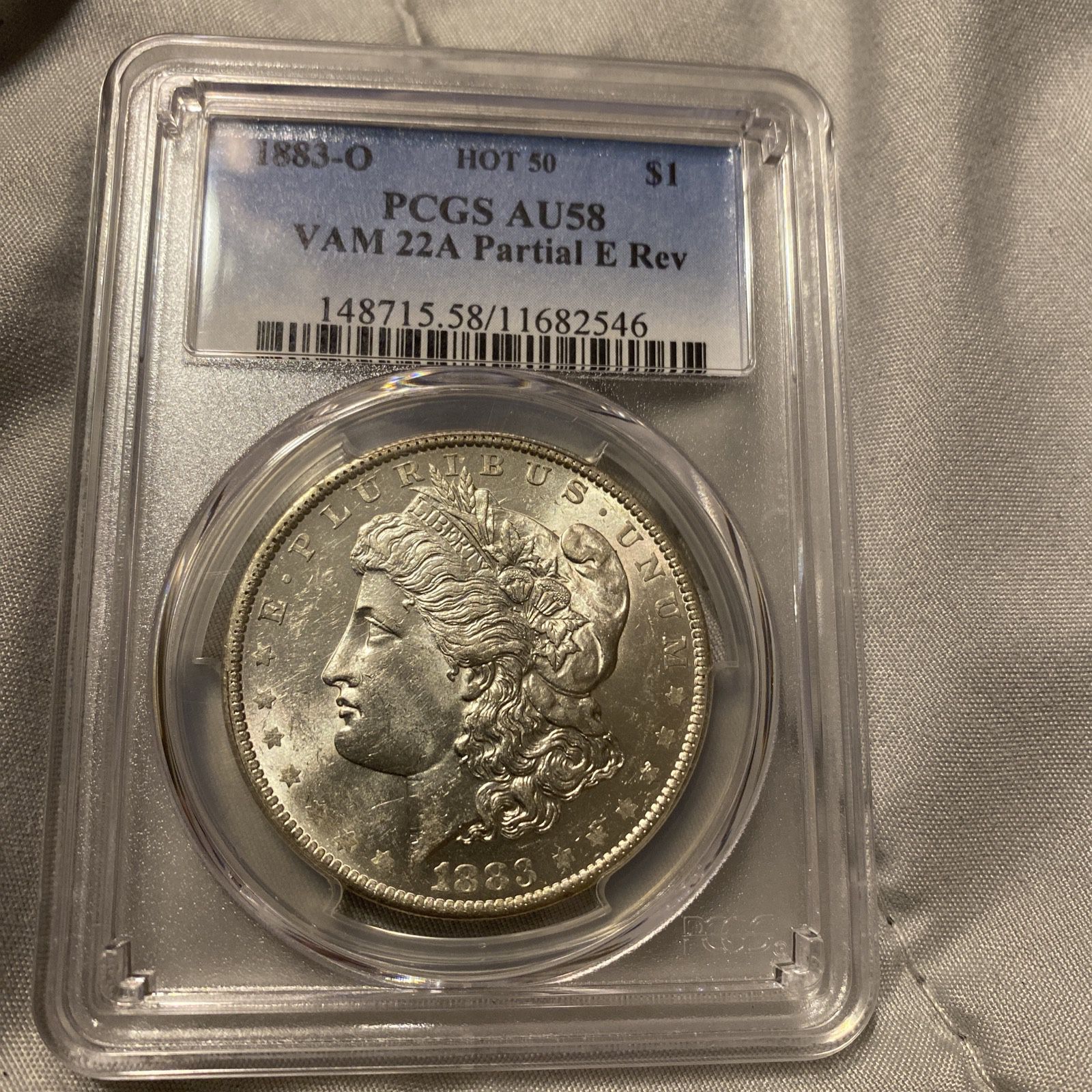 1883-O Morgan Silver Dollar VAM22A 