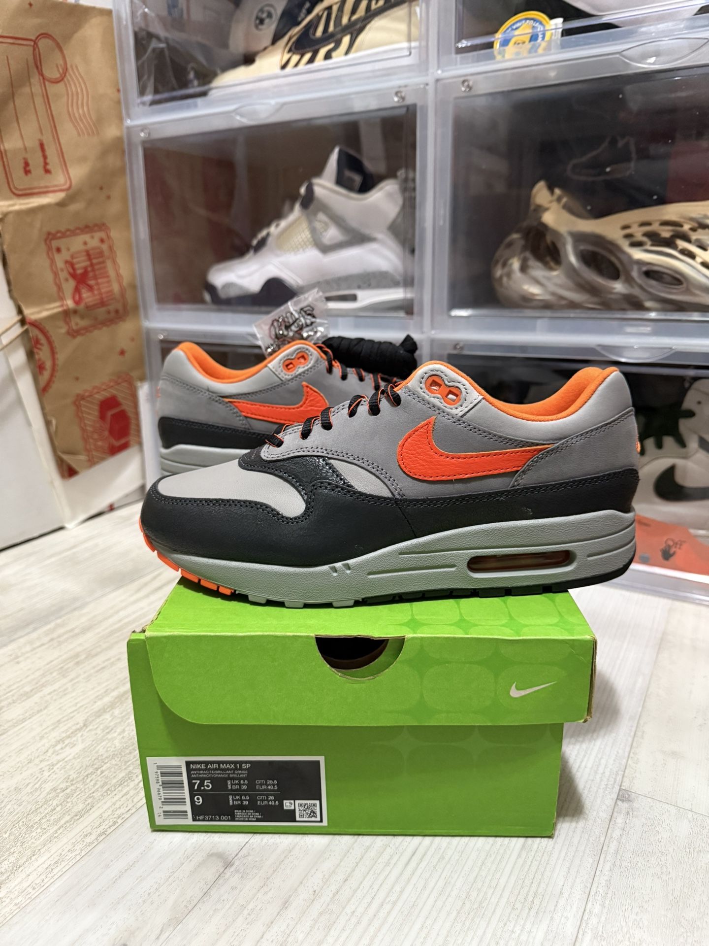 Nike Air Max 1 HUF Brilliant Orange