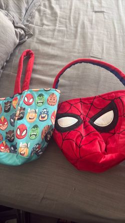 Marvel Kids Trick-or-Treat Baskets Set of 2