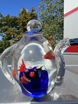 ❤️🩹 Glass Ornaments Maybe Crystal not sure❤️ Price is for all three