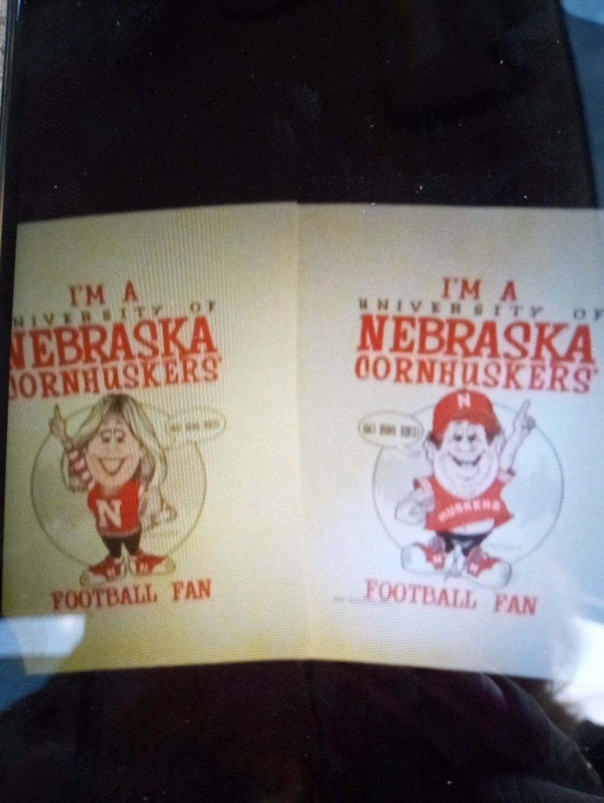 Nebraska Handmade Posters Dated Back 1993 Size 11-13 $5.00 Each