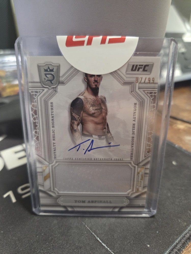 2024 Topps UFC Auto Tom Aspinall /99