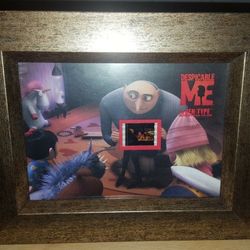 Despicable Me The Senitype Hollywoods Official Film Frame 35mm Film with frame