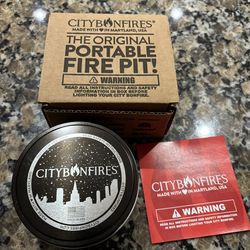City Bonfire Portable Fire Pit