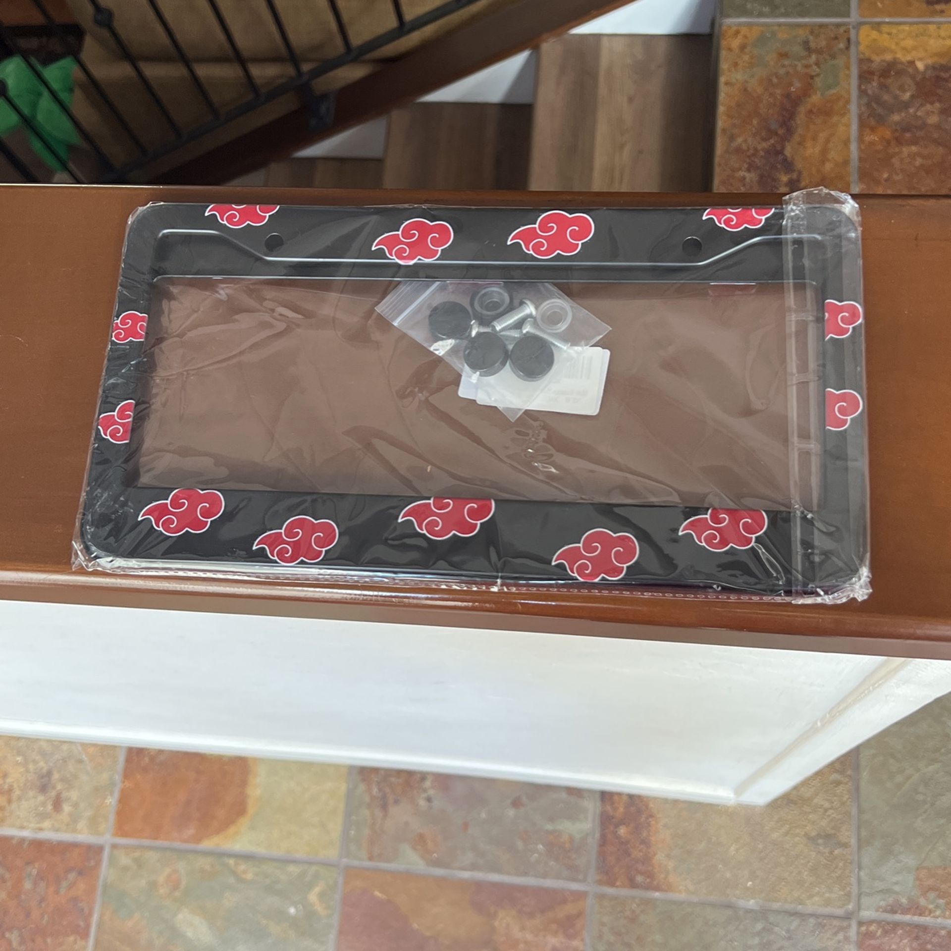 Akatsuki Naruto License Plate Frames Holders