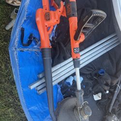 40v Black And Decker Weed Wacker And Blower