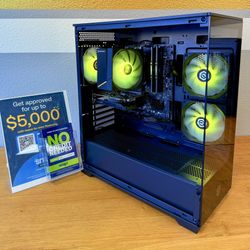 Gaming PC Custom Built by AREA-51 ✅🕹Full RGB Set,Ryzen 5/16GB RAM/512GB Storage🖥1 Yr Wrnty‼️RX 6400 AMD GPU💥 $0 Down Finance Available