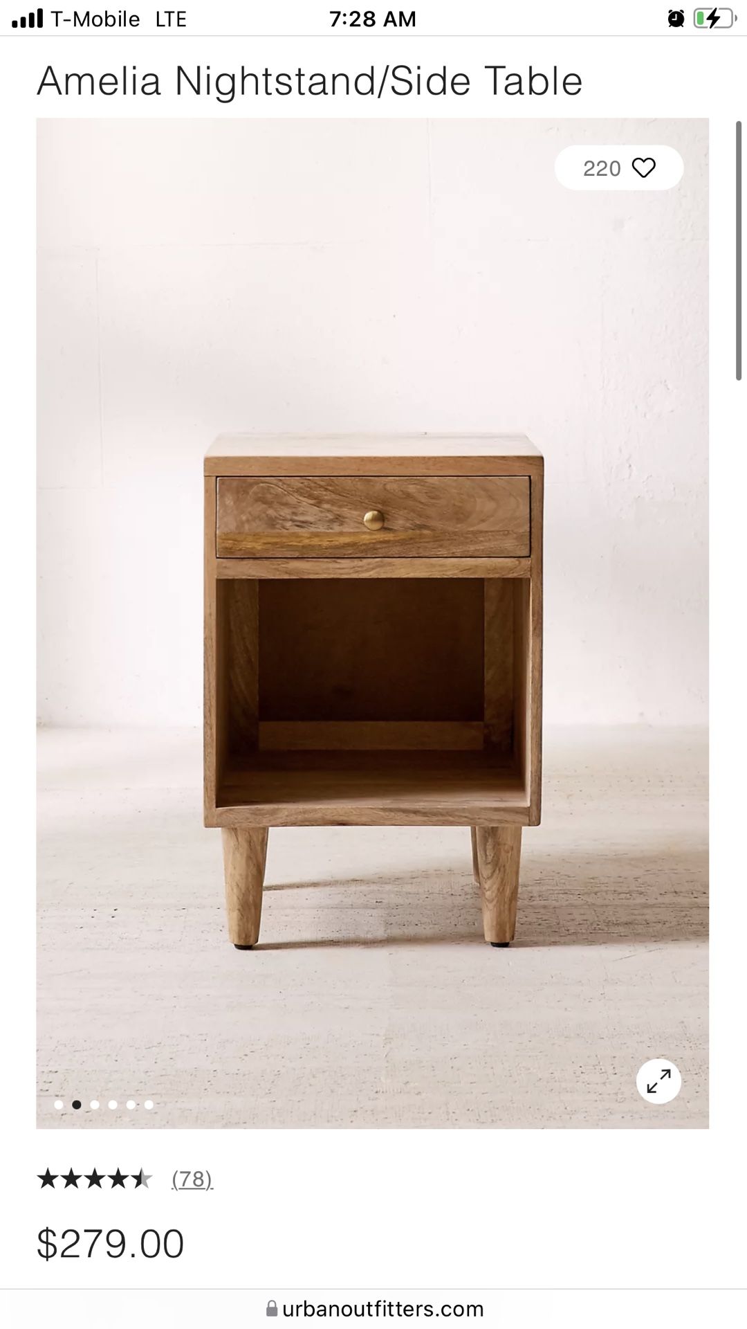Urban Outfitters Amelia Nightstand for Sale in Las Vegas, NV OfferUp